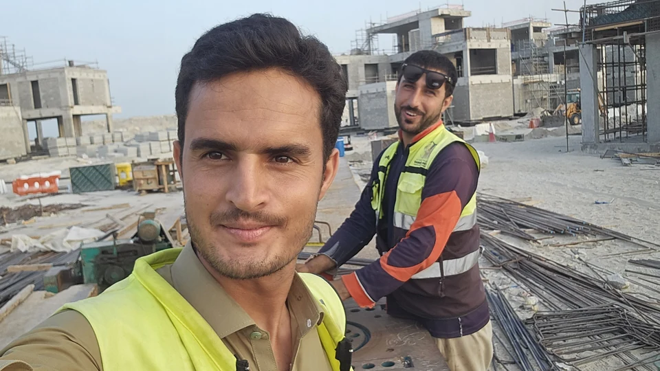 Team on site — supplied project photograph