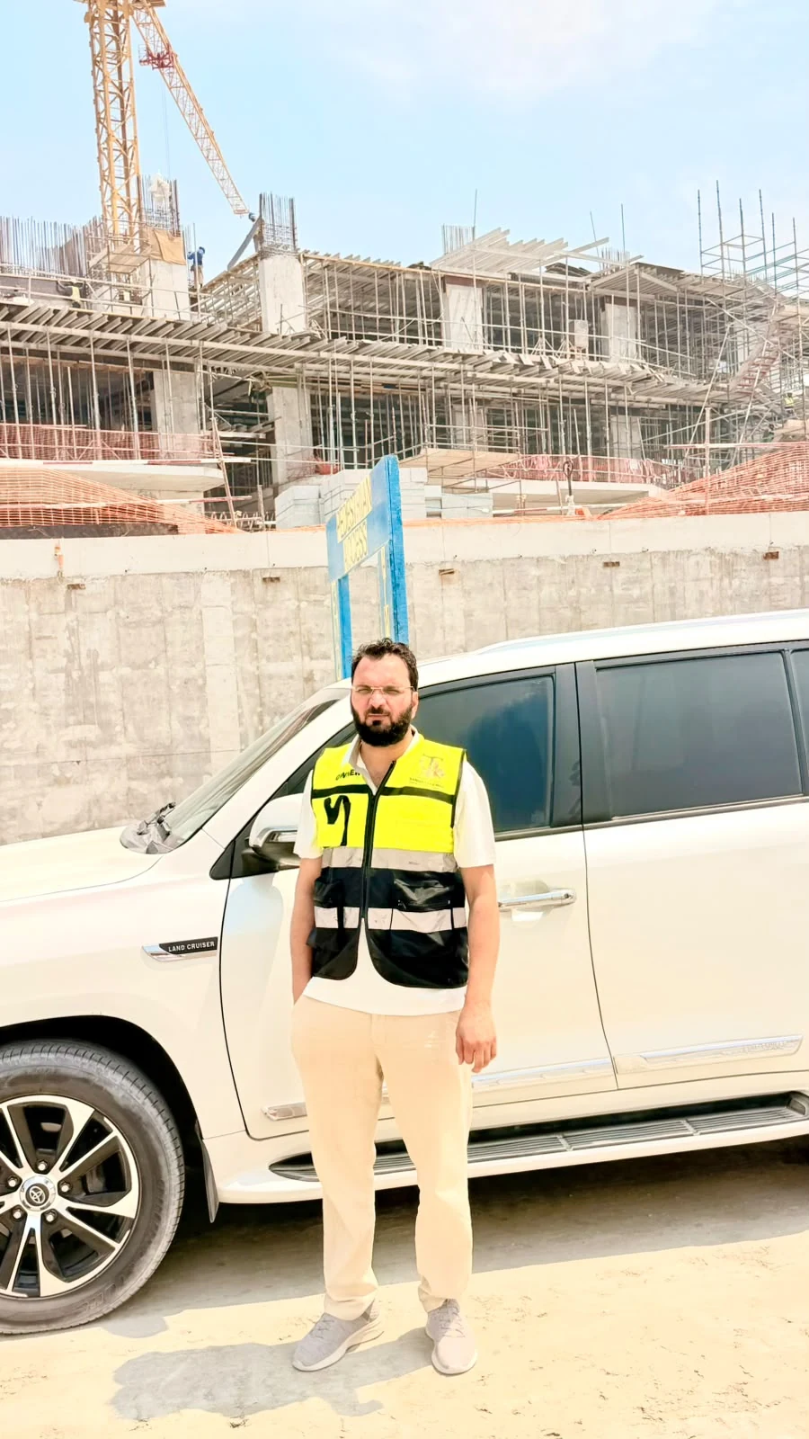 Team visit — supplied project photograph