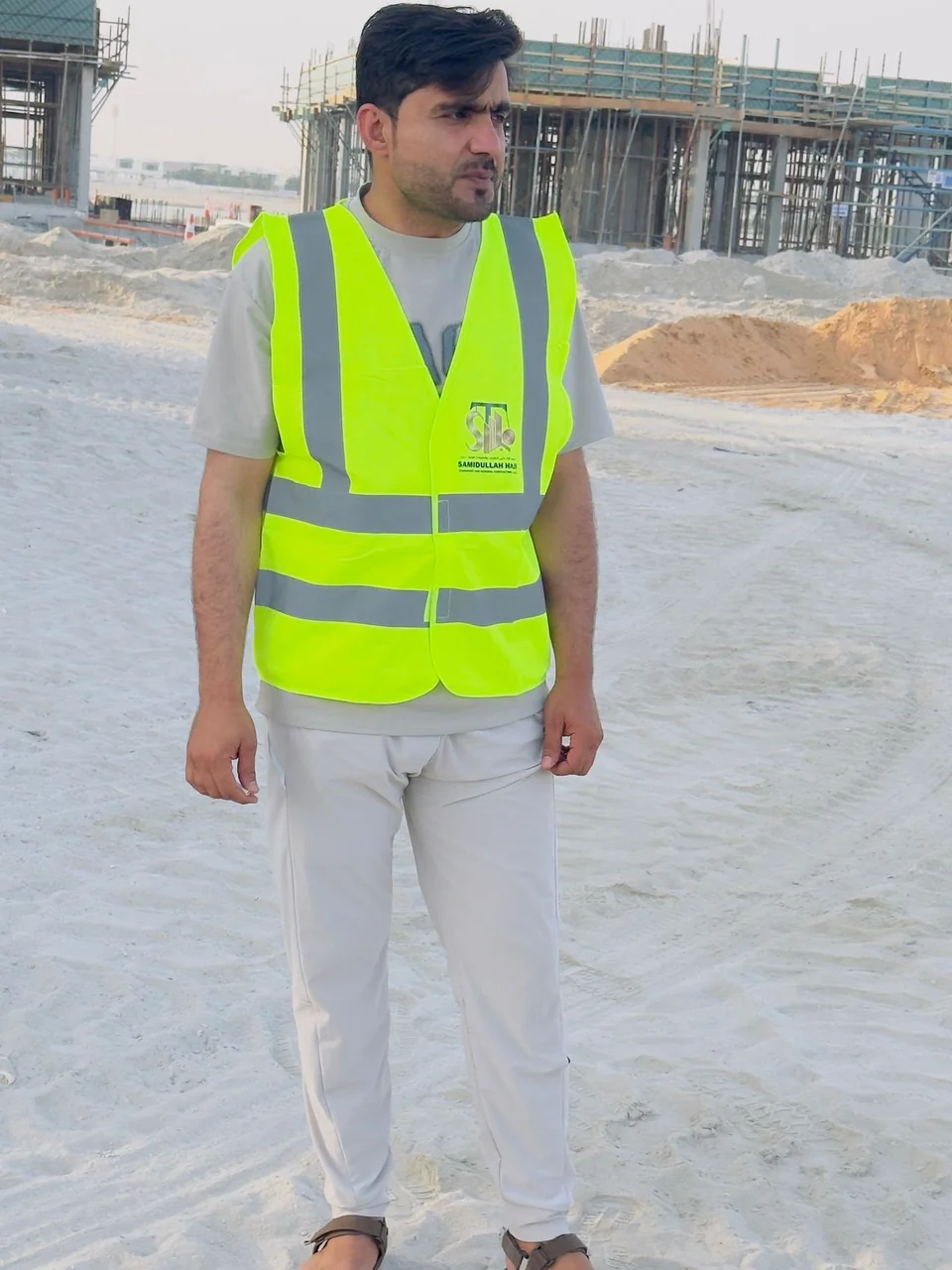 Team on site — supplied project photograph