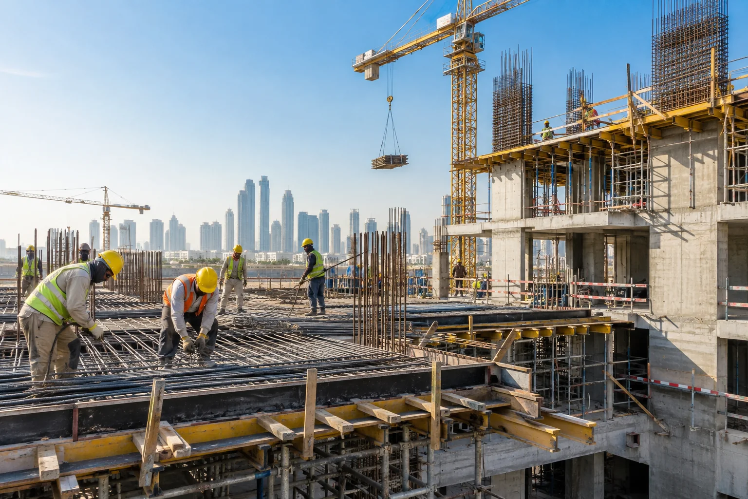 RCC construction site